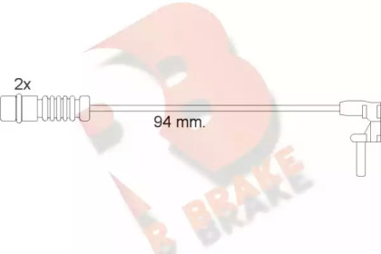 Контакт R BRAKE 610056RB